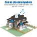 Wireless Dog Doorbell - Waterproof Litter Bells with 300m Range 60 Ringtones & Adjustable Volume - Intelligent LED Flash - 2 Transmitters + 1 Receiver - Buy Online on GoSupps.com