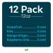 Zevia Zero Calorie Energy Drink Variety Pack - 12oz Cans (Pack of 12) - Buy Online on GoSupps.com