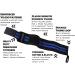 WOD Wear Elastic Wrist Wraps for Powerlifting & Strength Training - One Size Fits All - Diamond Pattern - Buy Online on GoSupps.com