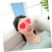 FRCOLOR Cartoon Heart Pattern Eye Mask - 2pcs Cute Sleep Mask & Makeup Pans | Funny Blindfold & Ice Bag for Women - Buy Online on GoSupps.com