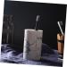 Ohphcall Mundish Cup Teaspoon Holder | Practical Bathroom Toothbrush & Mouthwash Holder | Ceramic Marble Design - Buy Online on GoSupps.com