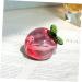 ABOOFAN 4pcs Peach Ornaments Artificial Fruit Peaches Lifelike Peach Figurine Decorative Fruit Prop Room Decor Aesthetic Glass Fruit Figurine Peach Statue Props Crystal Kitchen Cabinet - Buy Online on GoSupps.com