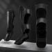 KUANG QUAN Muay Thai Shin Guards - Black Medium | MMA Leg Protection Gear - Buy Online on GoSupps.com