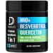 NAD.+ Supplement - Combined to Resveratrol, Quercetin, Berberine, Fisetin, TMG and Grape Seed - 60 Capsules 60 Count (Pack of 1)