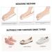 Toe Separators for Bunion Correction - 4Pcs Elastic & Breathable Toe Spacers - Portable Skin-Friendly Protector for Feet Size 40-45 - Buy Online on GoSupps.com