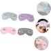 NOLITOY 4pcs Rainbow Eye Mask & Hair Band Set | Sleep Eye Patches & Travel Blindfolds for Kids & Adults - Buy Online on GoSupps.com