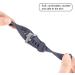 3 Pack Bands Compatible with Fitbit Charge 2  Classic & Special Edition Replacement Bands for Fitbit Charge 2  Women Men Large( 6.7"-8.1" ) Black/Gray/Navy Blue - Buy Online on GoSupps.com