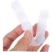 10pc Silicone Mask Hooks - White Extendable Ear Inspections Face Mask Cord Buckles for Comfort - Buy Online on GoSupps.com