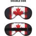Canadian Flag Eye Mask | Soft Adjustable Sleep Mask for Men & Women | International Shipping - Buy Online on GoSupps.com