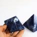 1pc 50mm Natural Polished Blue Sodium Square Pyramid Crystal Reiki for Home Decorate Room Decoration Stone Mineral Specimen - Buy Online on GoSupps.com