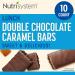 Nutrisystem Double Chocolate Caramel Lunch Bars - 10g Protein - Supports Weight Loss - 10 Count - Buy Online on GoSupps.com