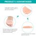 Finger Separator Gel for Hallux Valgus - Silicone Bunion Relief & Toe Correction | Day & Night Comfort - Buy Online on GoSupps.com