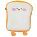 Aunt's Towel Storage Bag Coin Purse for Small Wallet Purse Zip Line for Sanitary Pads for Women Period Purses Sanitary Napkin Pouch Daily Use Period Bag Change Purse Cute Yellow 15.4X12.2CM