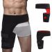Layhou Adjustable Groin Support Bandage - Thigh Compression Brace for Athletic Injury Prevention and Pain Relief - Buy Online on GoSupps.com