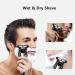 SID Electric Razor For Men 4 IN1 IPX7 Waterproof 4D Shaving Electric shaves (black) - Buy Online on GoSupps.com