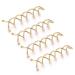 20 Pieces Spiral Hair Clips for Easy Styling - Golden Hair Accessories for Women & Girls - Buy Online on GoSupps.com