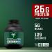 Bolt Biozyme Plant Protein - Vegan Superfood with Phycocyanin & Ayurvedic Herbs | Complete Amino Acids for Muscle Support | 2Lb Madagascar Vanilla - 26 Servings - Buy Online on GoSupps.com