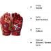 Shop Wilson NFL Team Super Grip Gloves for Youth - San Francisco One Size Silicone/Stretch Lycra - Buy Online on GoSupps.com