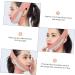 WOONEKY Thin Face Belt Chin Reducer Patch Lifting Bandage Facial Spandex Orange - Buy Online on GoSupps.com