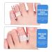 Lurrose Silicone Bunion Cushion Spacer - 4 Pairs Men's Gel Foot Care Tool for Women - Bunion Sleeve Separator - Buy Online on GoSupps.com