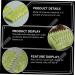 Beaupretty Jade Massage Comb - Premium Jade Hairbrush for Scalp Massage & Skin Care | Handcrafted Jade Hair Tool - Buy Online on GoSupps.com