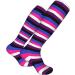 Gender Fluid Pride Stripe Compression Socks | Unisex 15-20 mmHg Support for Running & Cycling - Buy Online on GoSupps.com