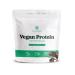 Sun Bay Organics Chocolate Vegan Protein Powder - 1.46 lb of Plant Based Organic 21g Protein Blend Shake Mix - Soy, Dairy, and Gluten Free Chocolate 1.46 Pound