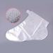 Folpus 100pcs Moisturizer Socks - Thick Comfortable Transparent Booties for Spa Protection & Anti-Ash Care - Buy Online on GoSupps.com