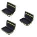 minkissy 3-box shaving container razor zipper 1PCSx3pcs Greenx3pcs