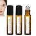 Time Eraser Roller Ball Castor Oil Castor Oil and Frankincense Rollerball for Eyes Eye Roller for Bags Under Eyes Fine Lines (3Pcs)