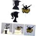 Toyvian 60 Pcs Insert Card Cupcake Decorations Appetizer Birthday Toppers for Cakes Grad Cap Cupcake Topper Cake Insert Topper Fruitcakes Food Fruit Picks Decor Paper Props Birthday Cake - Buy Online on GoSupps.com