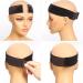 Elastic Wig Grip Headband for Women's Wigs and Scarves - Non-Slip Thinner Velvet Band (2-Brown) - Buy Online on GoSupps.com