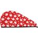 Maple Leaves Microfiber Hair Towel | Super Absorbent Coral Velvet Wrap for Women - Quick Dry Cap for Long Curly & Thick Hair - Buy Online on GoSupps.com