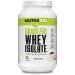 NutraBio Grass Fed Whey Isolate Protein Powder - 25G of Protein Per Scoop - Sugar Free Natural Lean Muscle Protein Supplement - Cookies & Cream - 2 Pounds 29 Servings