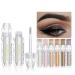 GL-Turelifes Liquid Glitter Eyeshadow Shiny Diamond Eyeliner Pen - Silver - Buy Online on GoSupps.com