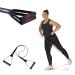 Les Mills SMARTBAND Extreme Workouts Bands with Handles for Women and Men Resistance Bands for Working Out Stretch Bands for Exercise at Home