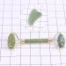UKCOCO 2pcs Jade Roller Set - Facial Stone Roller & Gua Sha Massage Board for Smooth Skin & Relaxation - Buy Online on GoSupps.com
