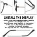 Shop LNQ LUNIQI Silver Metal Glasses Frame - Universal Replacement Brackets for Thin Sunglasses - International Shipping Available - Buy Online on GoSupps.com