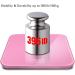 VisionTechShop S Body Digital Bathroom Scale - High Precision, Ultra Wide, 396lb Capacity, Pink - Buy Online on GoSupps.com