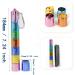 Rainbow Metal Pill Organizer - Compact & Durable 1 PCS Medicine Organizer for Travel - International Shipping Available - Buy Online on GoSupps.com