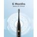 Bestday Electric Toothbrush Replacement Brush Heads - 4 Pieces, Black - Buy Online on GoSupps.com
