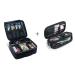 MLMSY Large portable and waterproof make-up bag for trips cosmetic bag with a golden zipper storage compartments for make-up brushes cultural bags for women and men