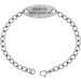 Surgical Steel Medical Alert Bracelet for Diabetic Non-Insulin - 9/16" Wide 9" Long | International Shipping - Buy Online on GoSupps.com