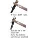 Qukaim Eyebrow Pencil Sharper Eyebrow Pencil Sharpening Tool Firmly Fixing Adjust Screw Duckbill Sharpener Aid Black - Buy Online on GoSupps.com