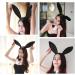 SCSpecial Bunny Ears Headband Easter Headband Rabbit Ear Hair Band for Party Cosplay Costume Accessory - Black - Buy Online on GoSupps.com