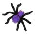 Sirseon Halloween Hair Clips - Halloween Spider Shape Hairpins - Spider Design Pins Portable Spider Shape Hair Pin for Girls Family Friends Purple