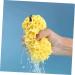 Hemoton 3pcs Honeycomb Bath Ball Scrubber | Natural Polyurethane Body Loofah & Shower Sponge for Men - Portable Bath Accessories - Buy Online on GoSupps.com