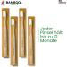 Bamboo Clean Nano Toothbrushes - Organic BPA-Free Biodegradable & Eco-Friendly (4 Pack) | 20 000 Soft Nanobristles for the Whole Family - Buy Online on GoSupps.com