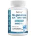 Triple Magnesium Complex 300 mg Magnesium Glycinate Malate Citrate for Easy Absorption Magnesium Complex Supplement Support Muscle Nerves Energy and Heart Health Non-GMO 60 Capsules