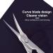 Professional Curved Cuticle Scissors - Sharp Nail Cutter for Men & Women - Pedicure Manicure Tool - Buy Online on GoSupps.com
